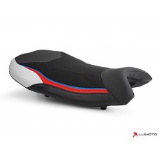 LUIMOTO (Technik) M SPORT Rider Seat Cover for the BMW S1000RR (2020+)